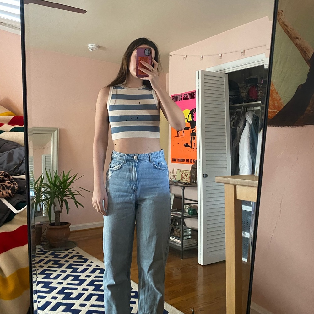 ZARA STRIPED TANK